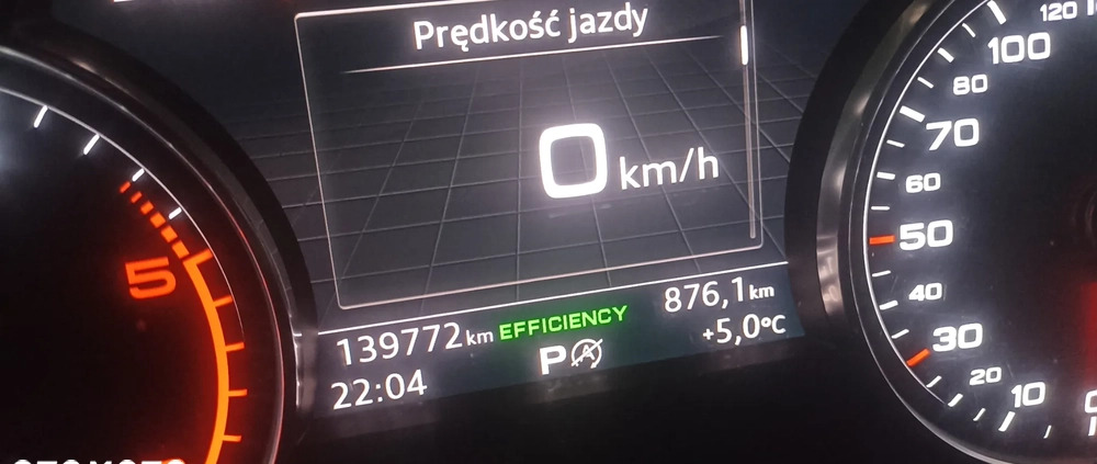 Audi A4 cena 104900 przebieg: 139772, rok produkcji 2017 z Kalisz małe 154